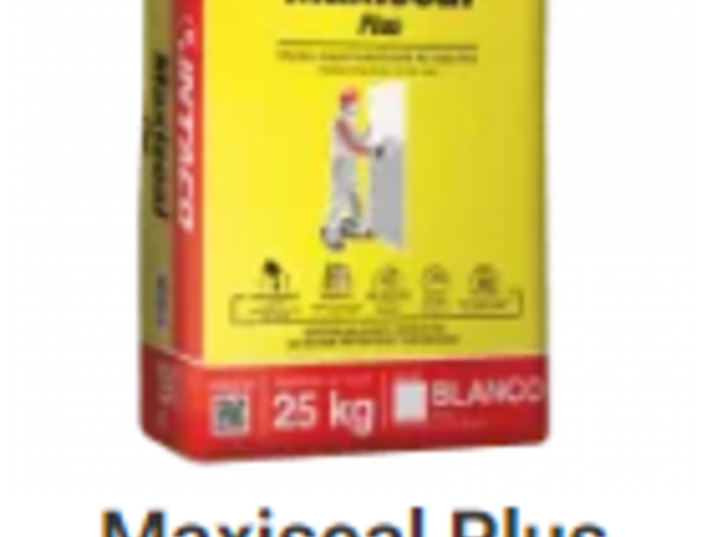 Mortero Intaco Maxiseal Plus Impermeable Blanco 25 Kilos